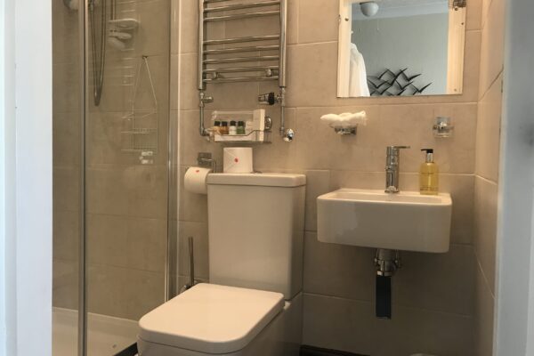 En suite shower
