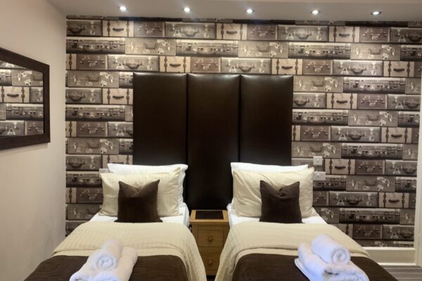 Twin beds